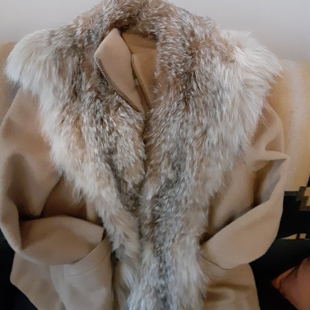 Ladies Mongolian Camel hair coat